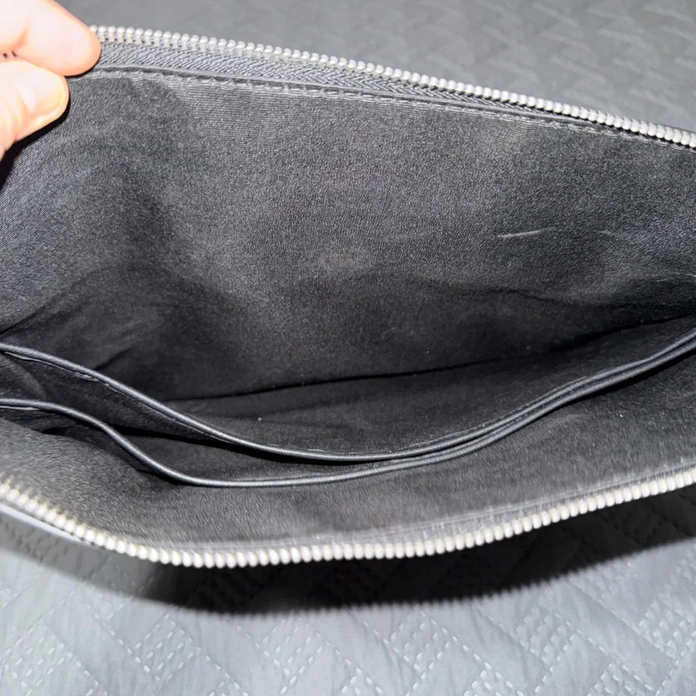Charles & Keith Black and Gray Laptop Bag